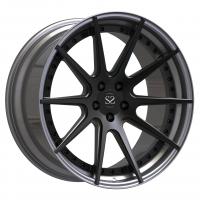 China Audi Rs6 Two Piece Forged Wheels Satin Black For Running Car on sale
