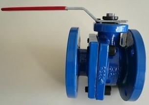 Cast Iron Floating Type Ball Valve API6D Full Bore Blue Color 2" - 4" Size