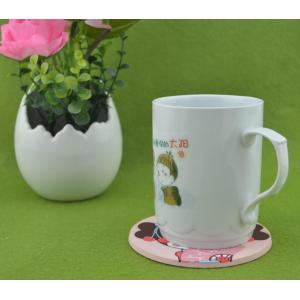 China Lovely Girl 2d/3d Silicone Cup Coaster / Heat Resistant Table Placemat For Promotion Gift supplier