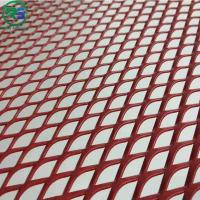 China Anodized Aluminum Expanded Sheet Metal Mesh Roof And Wall Cladding Panels on sale