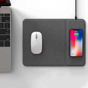 China Logotipo personalizado 15W de carga rápida plegable Pad de ratón negro vertical para juegos y computadoras portátiles wholesale
