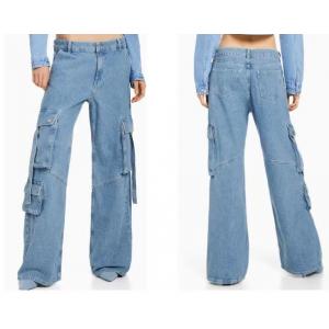 Stretch Women Denim Jeans Pants Fashion Lady Straight Trend Jeans 27