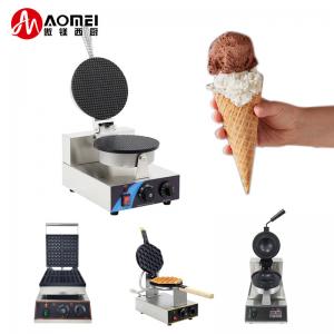 China Non-stick Plate Electric Waffle Maker Machine 1300W for Snack Bar Long Service Life supplier