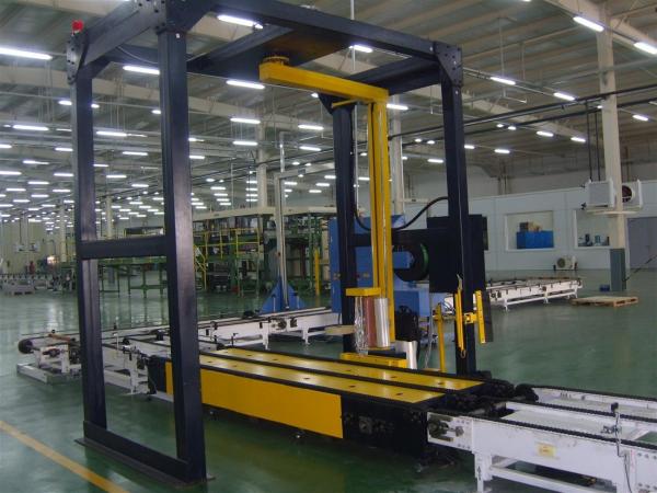 Adjustable Automatic Stretch Wrap Machine With Hydraulic Jack OEM