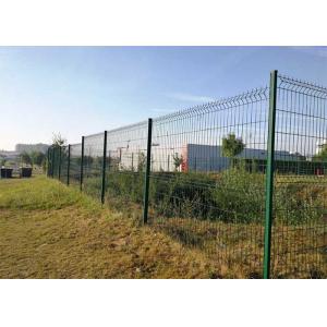 Rectangle Post 4.5mm Dia V Mesh Security Fence 1.53m High