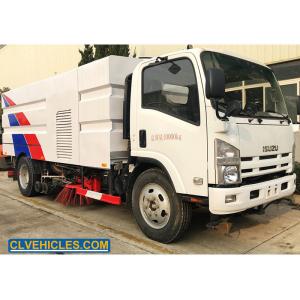 ISUZU 700P 190hp Truck Mounted Vacuum Road Sweeper 7360kg Gvw