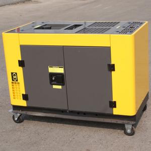 Air - cooled 15kva Small Portable Diesel Generator , 12kw diesel house generator