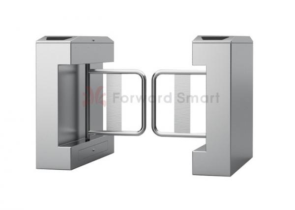 Servo Motor Mechanism Glass Swing Turnstile Gate