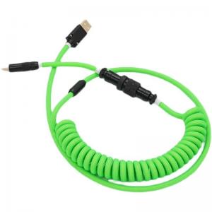Sectional Type C USB Charging Cable Mechanical Keyboard Detachable Coiled Data Charge Cable Kit