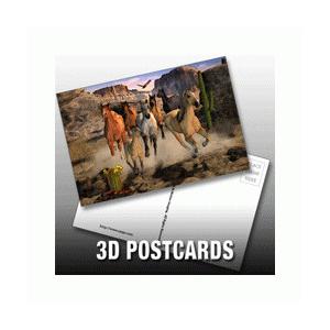 PLASTIC LENTICULAR custom lenticular holographic postcards two images pp pet 3d changing post card printing services