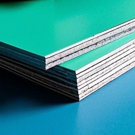 China SGS Apple Green Pvdf PE Aluminum Composite Panel Anti Scratch  3mm Acp Sheet Interior 4 X 8ft wholesale