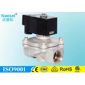 General 2 / 2 Way Pilot Operated Diaphragm Valve , 2W Solenoid Pressure Control Valve