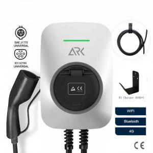 China APP Electric Car Charger 7kw Type 2 Type1 Gbt Plug Ev Charger Wallbox supplier