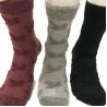 China Men's Winter Thermal Socks Soft and Cozy Thicken Knitted Socks with Print Pattern wholesale