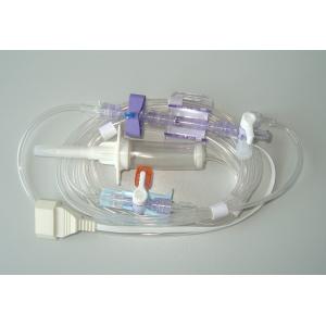 China PVB Disposable Pressure Transducer with Infusion Set , Pressure Monitoring Line supplier
