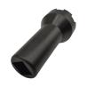 China Precision Aluminum CNC Machining Services With High Gloss Black Anodized wholesale