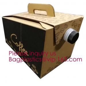 China 2L/3L/5L Disposable Coffee Bag In Box With Valve Coffee Box Dispenser Bag In Box Bags, Wine Carriers, Juice Beverage Bag supplier