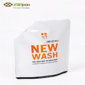 China Leakage Proof Liquid Stand Up Pouch / Aluminium Foil Liquid Spout Bags wholesale