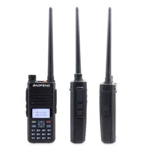 Portable DTMF Encoded VHF UHF Dual Band Two Way Radio