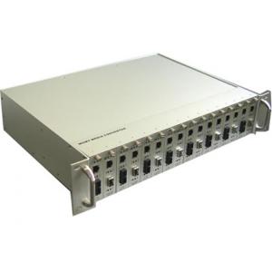 China Full Duplex Manageable Media Converters 16 Port supplier