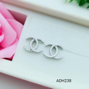 2018 New Style Fashionable Ear Stud Beautiful Silver Earrings For Women ADHH238