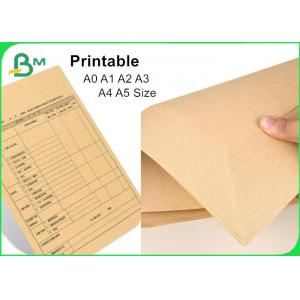 A0 A1 A2 A3 A4 Size 80gsm to 250gsm Ream Packing Printable Kraft Paper