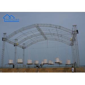 1m 2m 3m Length Aluminum Stage Truss For Indoor Performing Arts Hall Aluminum Roof Truss Frames