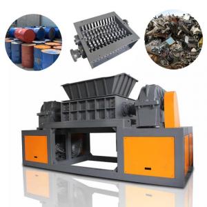 China Industrial Heavy Metal Shredder Machine Double Shaft Metal Recycling Shredder supplier