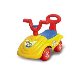 Plastic 4 Wheel Push Ride On Toys For Toddlers , Children's Ride On Toy Car