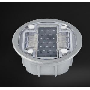 China 40 Ton Embedded Solar Powered Road Studs , Solar Led Road Warning Light Ip 68 supplier