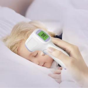 China No Touch Infrared Forehead Thermometer With Fever Alarm And LCD Display wholesale