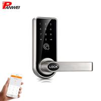 China Zinc Alloy Mechanical Keypad Door Lock , Front Door Locks Customized Size on sale