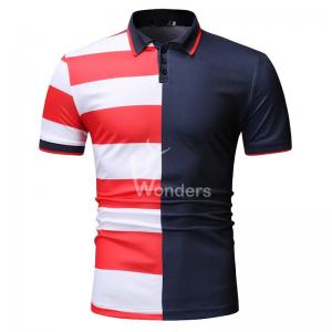 China Men' s Cotton Breathable Polo Shirts Short Sleeve Summer T shirts supplier