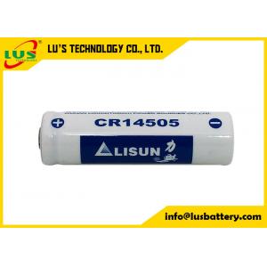 China CR-AA 3V CR14505 Lithium Battery Single Use Li MnO2 Battery For CMOS Backup Battery supplier