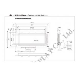 China WINSTAR 192*64 Graphic LCD WG19264A,192*64 Graphic LCD WG19264C ,LCD WG19264D,WG19264EWG19264F supplier