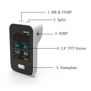 Bluetooth Multi Parameters Handheld ECG,NIBP,Spo2 Vital Signs Monitor For ICU Clinic