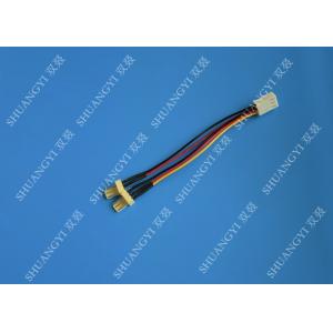 China 3-Pin Female to 2 x 3-Pin Male Computer Case Fan Y-Splitter Power Connector Adapter Cable supplier