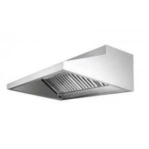 EH-115 Silver Commercial Stainless Steel Exhaust Hood With Filter For Kitchen