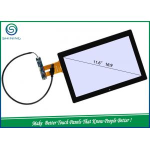 China 2 Layers Projected Capacitive Industrial Touch Screen With Cover Glass / Sensor supplier