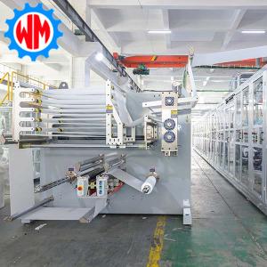 China 高効率のフル・サーボ ベビー・ダイアパー製造機 インテリジェントPLC制御 wholesale