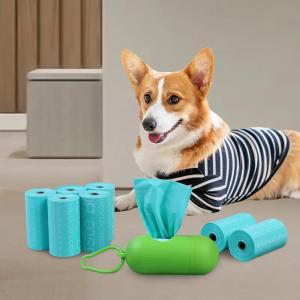Customized Color 200 Pet Trash Bag One Roll Dog Waste Station Bag Pet Poop Waste Bags