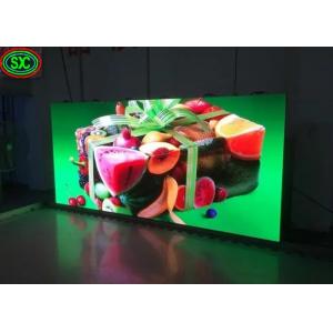 China HD Clear Small SMD LED Screen / p6 indoor led display High Frequency Dynamic Image supplier