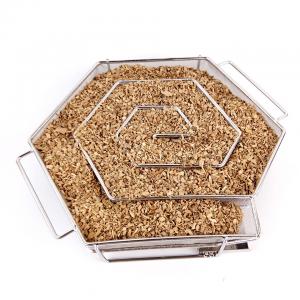 256g Hexagon A Maze N Smoker Tray Chip BBQ Smoke Basket