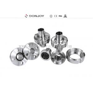 Hygienic Aseptic Flange Set Stainless Steel Sanitary Fittings DN11864  Sanitary Thread union