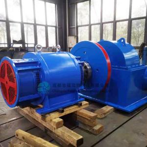 China 40KW Hydroelectric Pelton Wheel Water Turbine Generator Water Turbine For Plants supplier