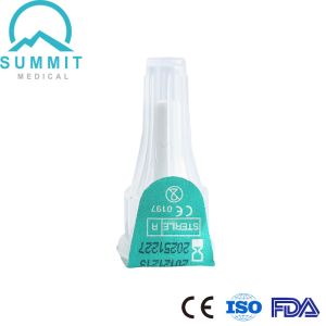 China Insulina sin dolor ultra fina Pen Needles 32G 8m m con la aguja Tri biselada de Siliconized supplier