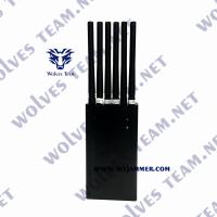 China Handheld 6 Antennas Wifi Jammer Signal Wireless Communication on sale