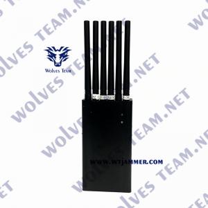 Synthesized 2W Portable GPS Jammer L1 L2 L3 L4 L5 GPS 5 Antennas