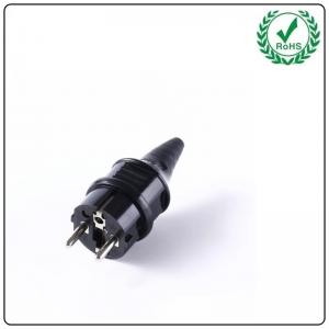 China LZ-T-12 AC 10A 250V UK Socket 2pin Plug Ac Power Inlet Socket supplier