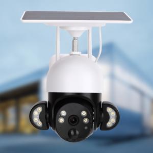 China H.265 Battery Security Camera WiFi 3MP Solar Powered Outdoor Camera supplier